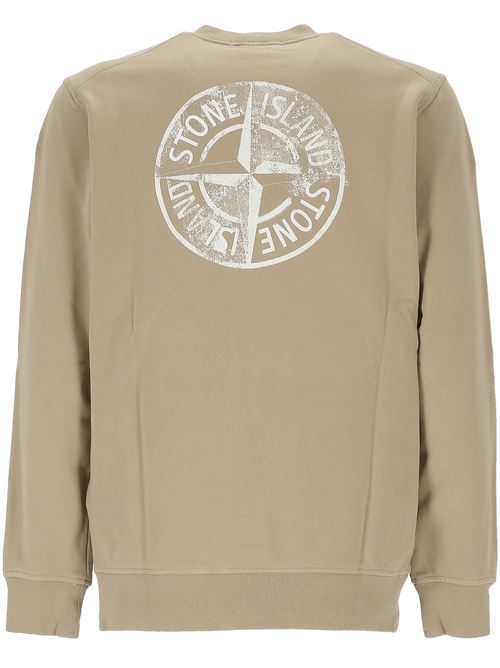 Felpa con stampa STONE ISLAND | 156100665S0083V009A